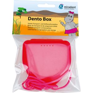 MIRADENT Zahnspangenbox Dento Box I pink