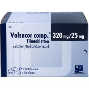 VALSACOR comp.320 mg/25 mg Filmtabletten