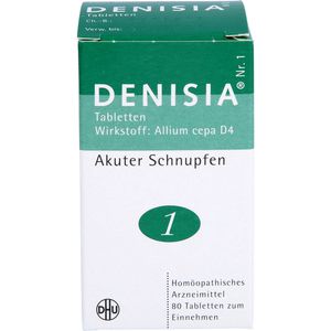 Denisia 1 Schnupfen Tabletten 80 St 80 St