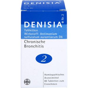 Denisia 2 chronische Bronchitis Tabletten 80 St 80 St