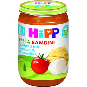 HIPP Menü Spaghetti m.Tomaten u.Mozarella n.d.8 M. BIO