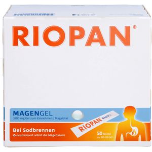 Riopan Magen Gel Stick-Pack 500 ml 500 ml Magenbeschwerden Sodbrennen Saures Aufstoßen Magendruck