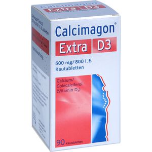 CALCIMAGON Extra D3 Kautabletten