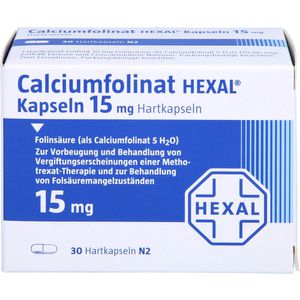 Calciumfolinat Hexal Kapseln 15 mg 30 St