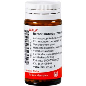 Wala Berberis/Uterus comp.Globuli 20 g 20 g