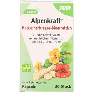 KAPUZINERKRESSE-MEERRETTICH Kapseln Alpenkraft