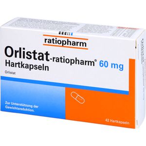 Orlistat-ratiopharm 60 mg Hartkapseln 42 St