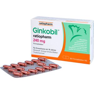 GINKOBIL-ratiopharm 240 mg Filmtabletten