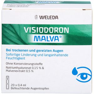VISIODORON Malva Augentropfen in Einzeldosispipet.