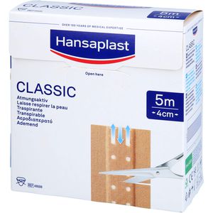 Hansaplast Classic Pflaster 4 cmx5 m 1 St