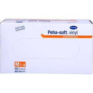 PEHA-SOFT Vinyl Unt.Handschuhe puderfr.unster.M