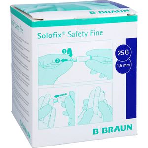 SOLOFIX Safety Fine Lanzetten 25 Gx1,5 mm
