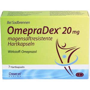 Omepradex 20 mg magensaftresistente Hartkapseln 7 St 7 St
