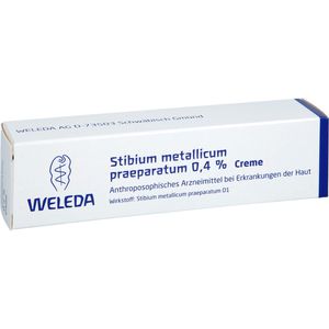 Weleda Stibium Metallicum Praeparatum 0,4% Creme 25 g