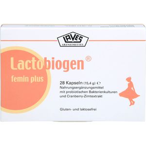Lactobiogen femin plus Kapseln 28 St