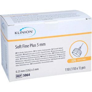 KLINION Soft fine plus Pen-Nadeln 0,23x5 mm 32 G