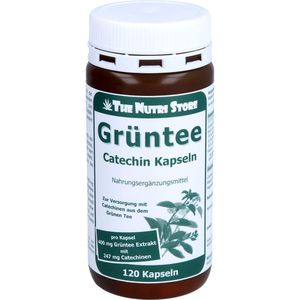 Grüntee 400 mg Catechin Kapseln 120 St 120 St