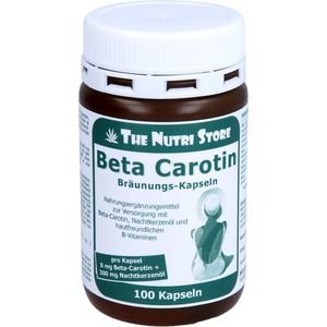 Beta Carotin 8 mg Bräunungskapseln 100 St Hirundo Carotin