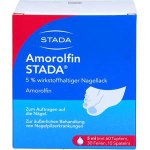 Amorolfin Stada 5% wirkstoffhaltiger Nagellack 5 ml 5 ml