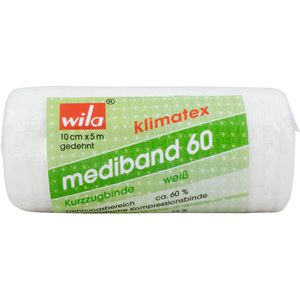 MEDIBAND 60 Kurzzugbinde klimatex 10 cmx5 m weiß