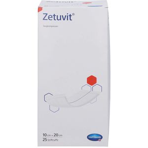 Zware vrachtwagen Instrument bronzen ZETUVIT Saugkompresse steril 10x20 cm 25 St - Sterile Tupfer & Kompressen -  Tupfer & Kompressen - Wundbehandlung - gesundleben - gesund leben-Apotheken