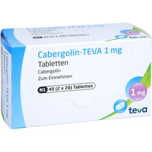 CABERGOLIN Teva 1 mg Tabletten