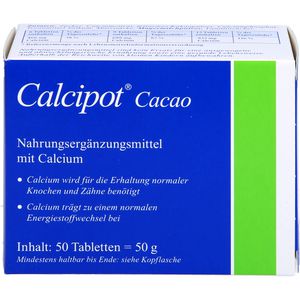 CALCIPOT Cacao Kautabletten