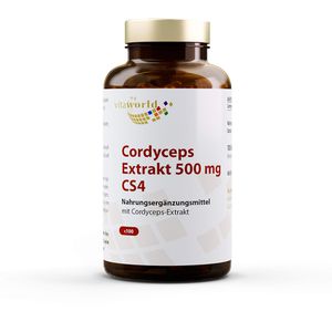 Cordyceps Extrakt 500 mg Kapseln 100 St 100 St