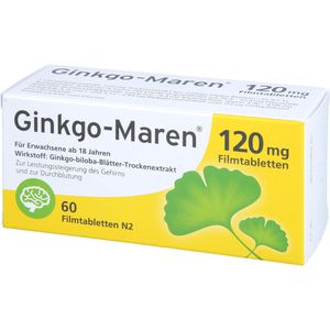 GINKGO-MAREN 120 mg Filmtabletten