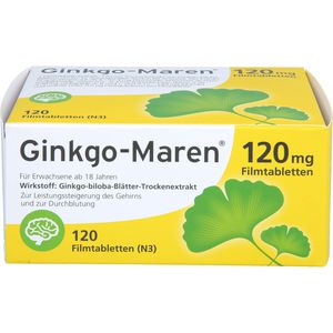 GINKGO MAREN 120 mg Filmtabletten