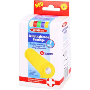 BANDAGE selbsthaftend 7,5 cmx4,5 m farb.sort.