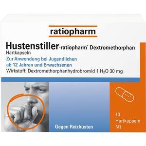 Hustenstiller-ratiopharm Dextromethorphan Kapseln 10 St