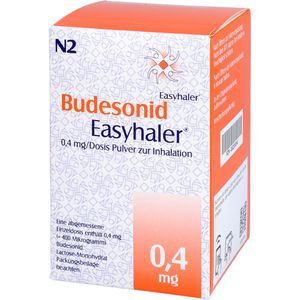 BUDESONID Easyhaler 0,4 mg/Dosis 2x100 ED P.z.Inh.