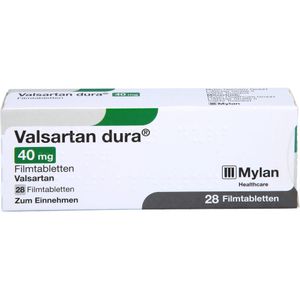 VALSARTAN dura 40 mg Filmtabletten