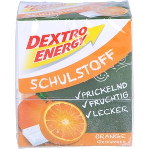 DEXTRO ENERGY Schulstoff Orange Täfelchen