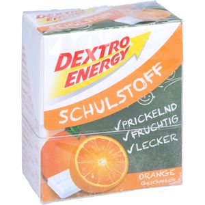 DEXTRO ENERGY Schulstoff Orange Täfelchen