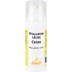 Hyaluronsäure Creme 50 ml - Feuchtigkeitspflege - Hautbarriere stärken - Hautelastizität fördern - für alle Hauttypen geeignet