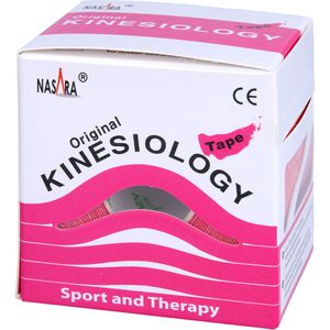 NASARA Kinesiologie Tape 5 cmx5 m pink