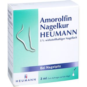 AMOROLFIN Nagelkur Heumann 5% wst.halt.Nagellack