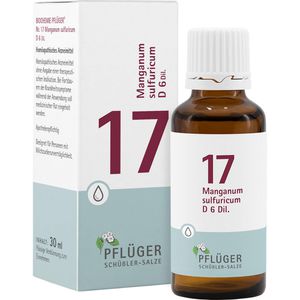 BIOCHEMIE Pflüger 17 Manganum sulfuricum D 6 Tro.