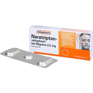 NARATRIPTAN-ratiopharm bei Migräne Filmtabletten