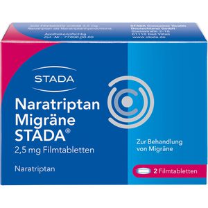 NARATRIPTAN Migräne STADA 2,5 mg Filmtabletten