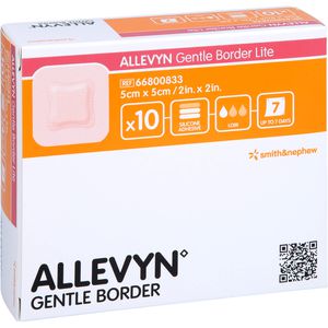 ALLEVYN Gentle Border Lite 5x5 cm Schaumverb.