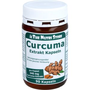 Curcuma 340 mg Extrakt Kapseln 90 St