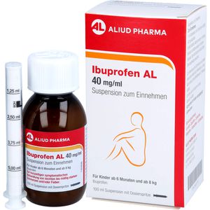 IBUPROFEN AL 40 mg/ml Suspension zum Einnehmen