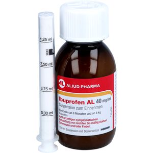 IBUPROFEN AL 40 mg/ml Suspension zum Einnehmen