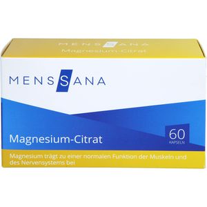 Magnesiumcitrat MensSana Kapseln 60 St
