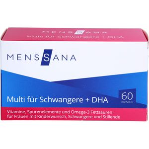 MULTI FÜR Schwangere+DHA MensSana Kapseln