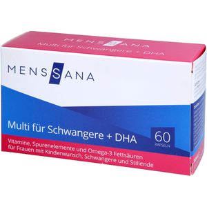 MULTI FÜR Schwangere+DHA MensSana Kapseln