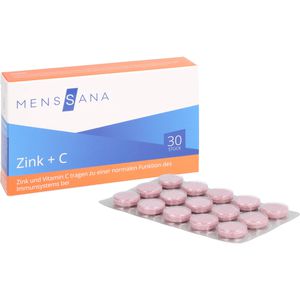 ZINK+C MensSana Lutschtabletten